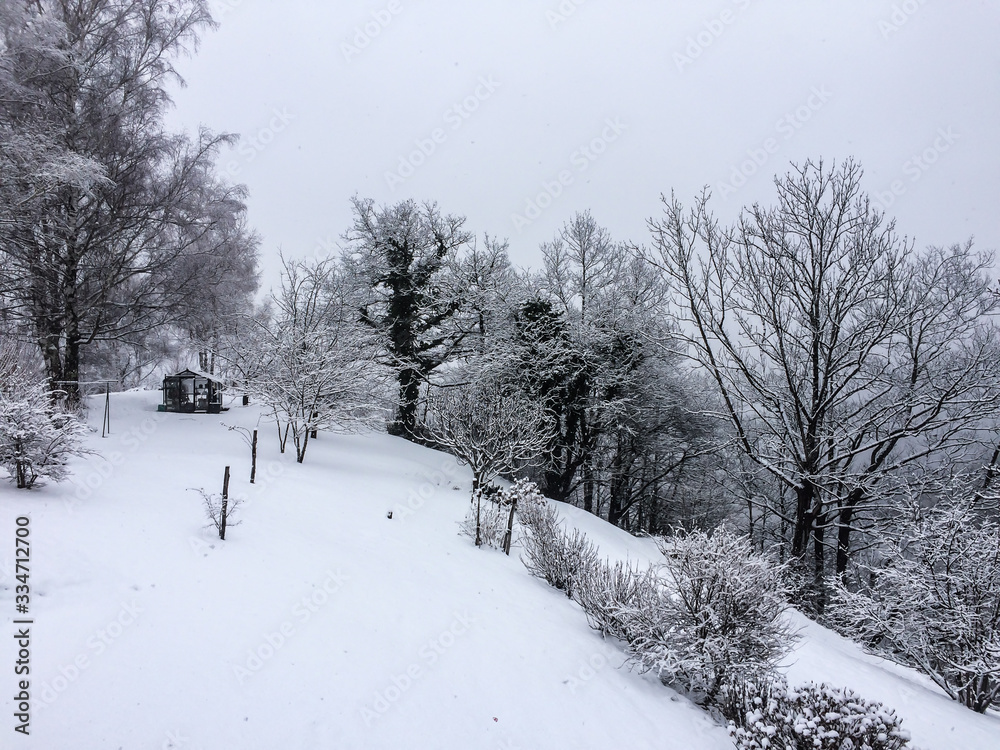 Snowy mountain