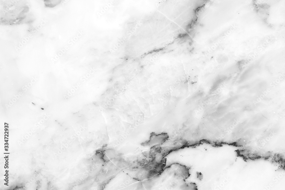 White marble texture with natural pattern for design art work,background