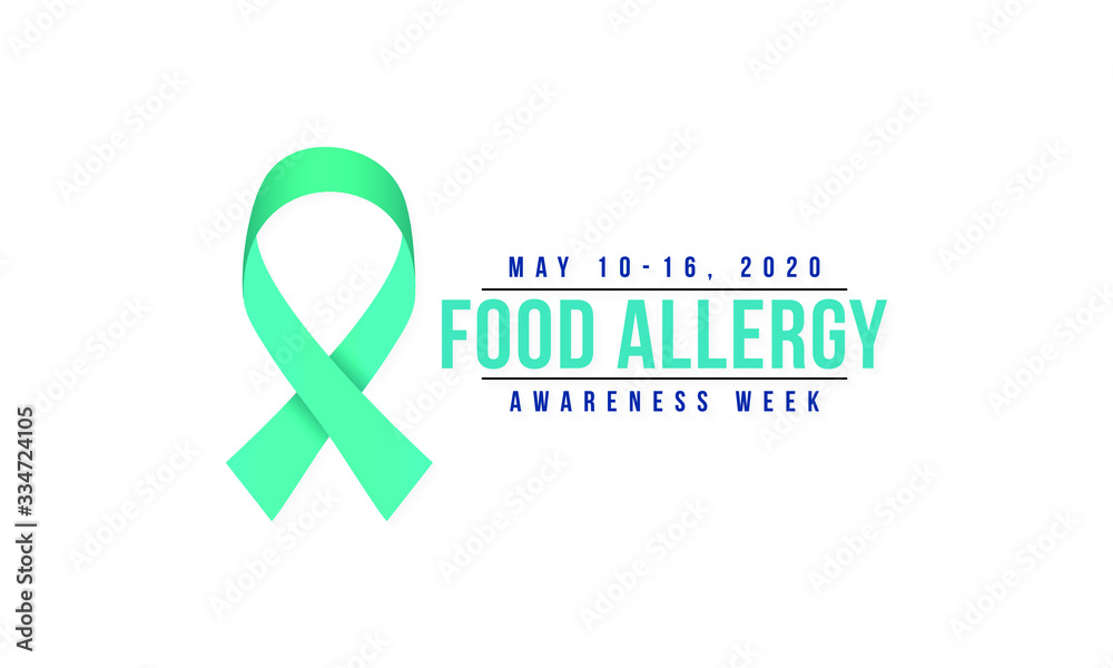 Vector illustration on the theme of Food Allergy awareness week observed each year during the month of May.