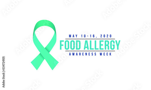 Vector illustration on the theme of Food Allergy awareness week observed each year during the month of May.