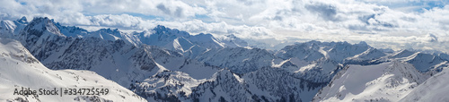 Panorama Nebelhorn Aussicht