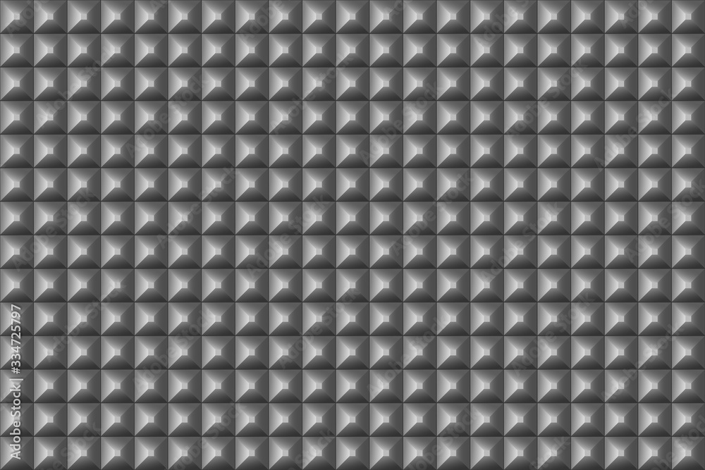 Soundproofing gray background. The texture of the wall of a recording studio. Vector eps10. Soundproofing gray background. The texture of the wall of a recording studio. Vector eps10.