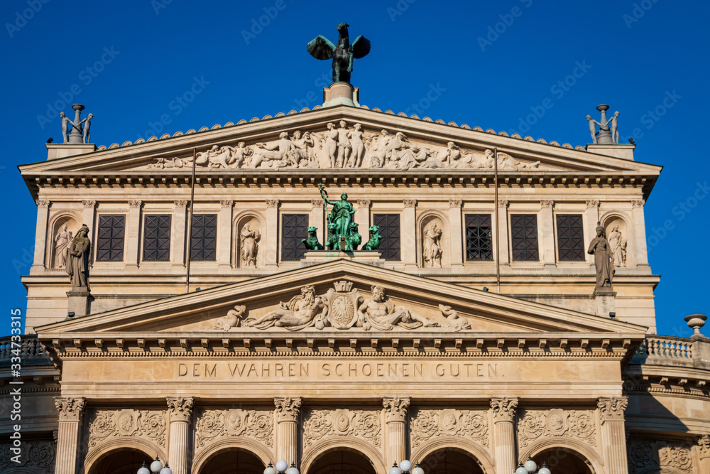 Opera House „Alte Oper Frankfurt“.