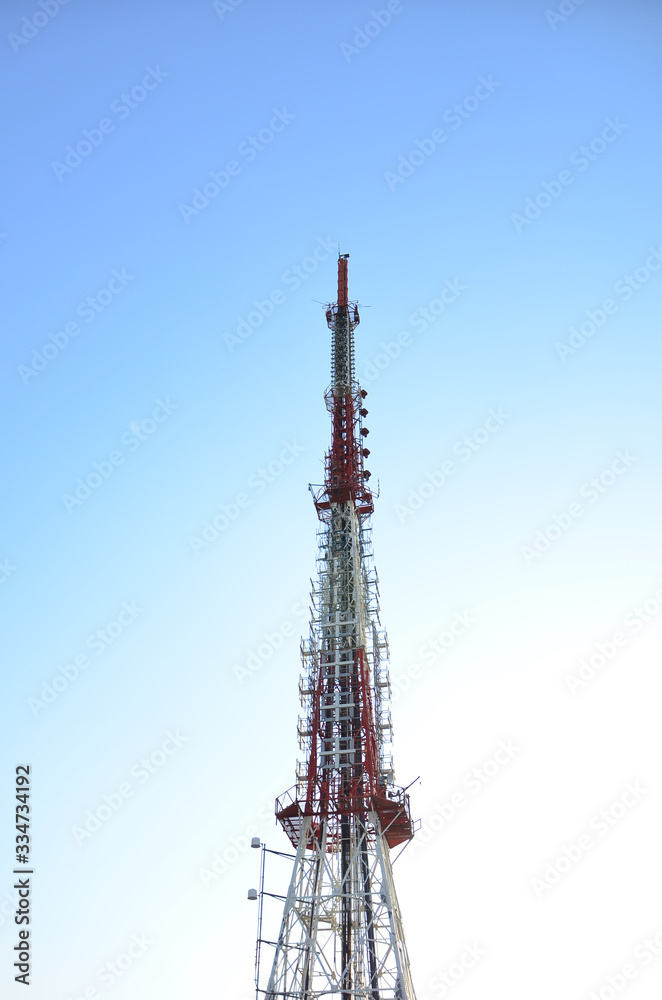 A telecommunication tower at Seoul.