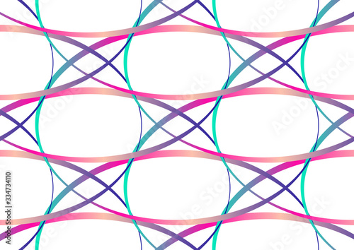 Seamless pattern with geometric lines. Vector illustration.