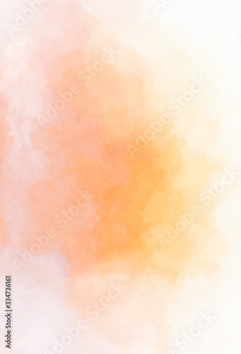 Watercolor painted background. Abstract Illustration wallpaper. Brush stroked painting. 2D Illustration.