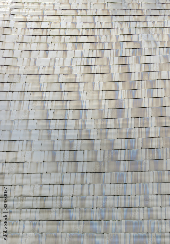 Metal surface texture with samples
