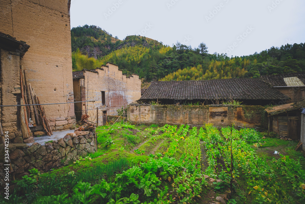 countryside landscape of China's traditional village