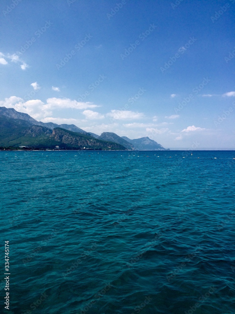 tropical island in the sea tropical island in the sea
