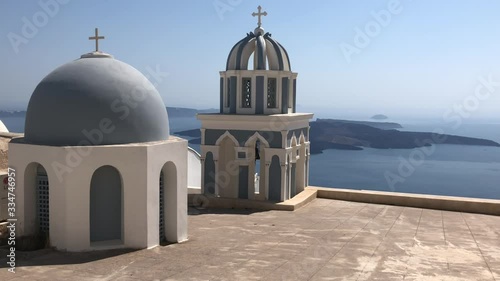 A chapel in Santorini