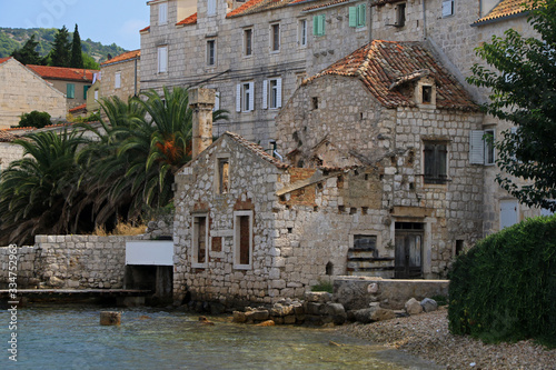 Old town of Komiza, Vis island, Croatia
