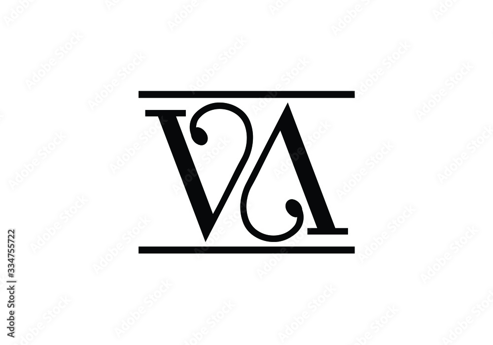 V A Initial Letter Logo design vector template, Graphic Alphabet Symbol for Corporate Business Identity V A Initial Letter Logo design vector template, Graphic Alphabet Symbol for Corporate Business Identity