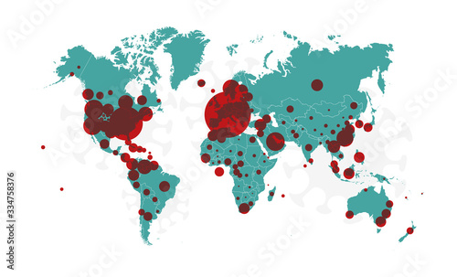 coronavirus COVID-19 is spreading around the world; global pandemic