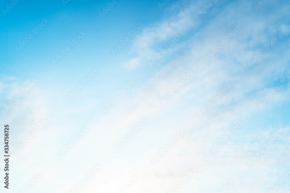 Blue sky with white cloud. Beautiful sky background and wallpaper. Clear day and good weather in the evening. bright,Thailand-Malaysia border. Blue sky with white cloud. Beautiful sky background and wallpaper. Clear day and good weather in the evening. bright,Thailand-Malaysia border.