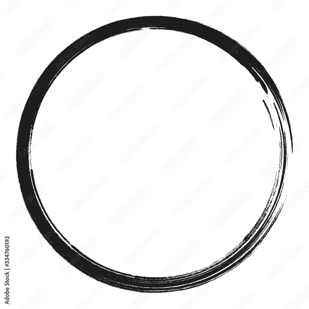 vector brush strokes circles of paint on white background. Ink hand drawn paint brush circle. Logo, label design element vector illustration. Black abstract circle. Frame. vector brush strokes circles of paint on white background. Ink hand drawn paint brush circle. Logo, label design element vector illustration. Black abstract circle. Frame.