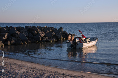 Fischer Boot an der Ostsee