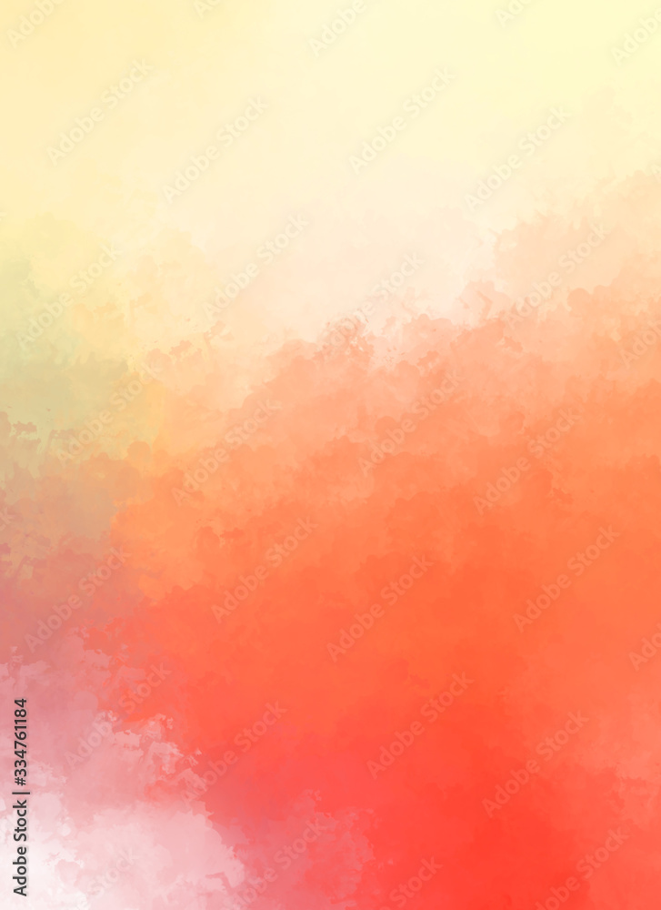 Fototapeta premium Brushed Painted Abstract Background. Brush stroked painting. Artistic vibrant and colorful wallpaper.