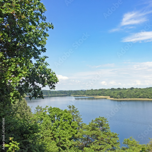 See in der Feldberger Seenlandschaft  Mecklenburg-Vorpommern  Deutschland