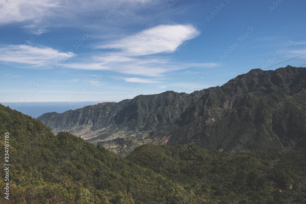 Madeira Roads through the Mountains
