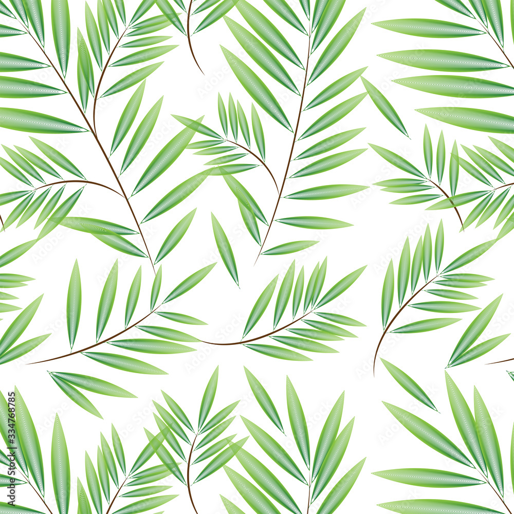 willow branches lines collage pattern