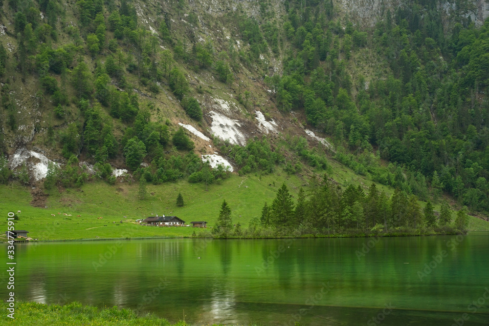 Fototapeta premium Konigssee farm building