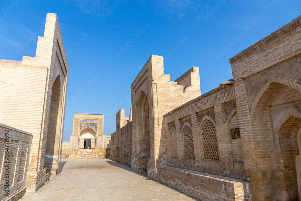 Chor Bakr mosque near Bukhara city, Uzbekistan