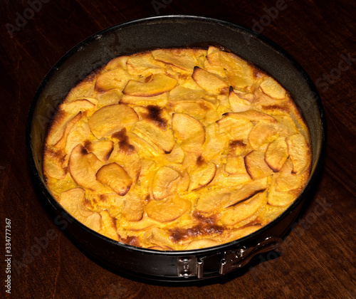 Homemade apple pie preparation 7