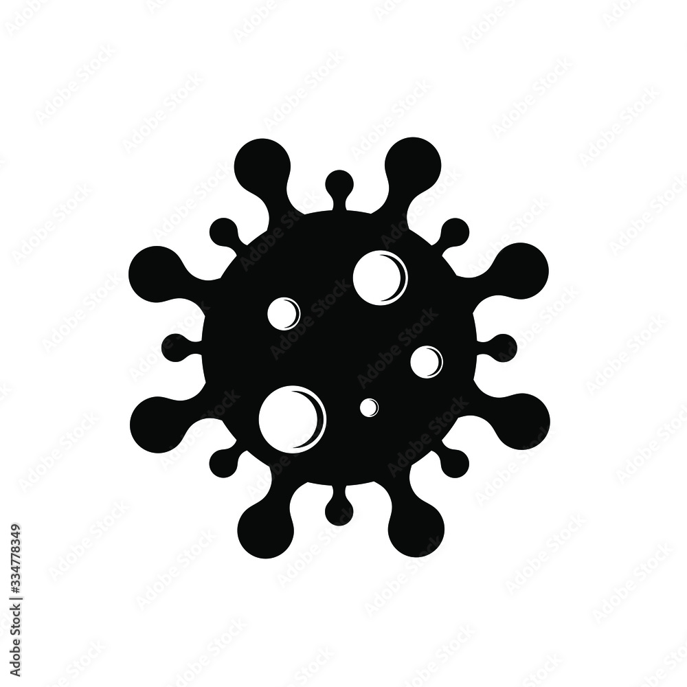 Silhouette Illustration vector of Pandemic Novel Corona virus covid-19 2019-nCoV in wuhan, corona virus infection disease. Silhouette Illustration vector of Pandemic Novel Corona virus covid-19 2019-nCoV in wuhan, corona virus infection disease.