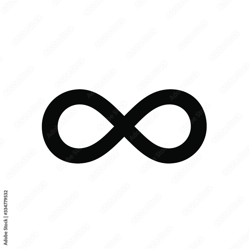 Infinity sign, endless, eight, loop Infinity sign, endless, eight, loop