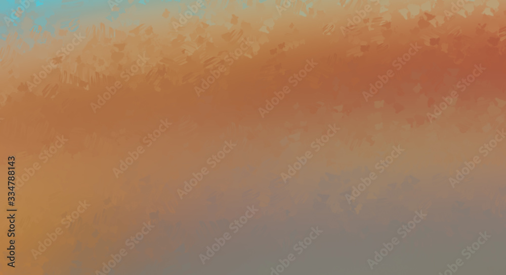 Brushed Painted Abstract Background. Brush stroked painting. Strokes of paint. 2D Illustration.