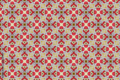 seamless pattern with hearts