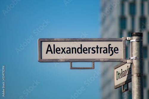 Alexander strasse in Berlin © Albo