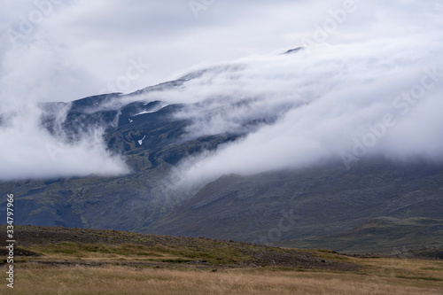 Mount Sneffels is located on the tip of the Snæfellsnes peninsula in Iceland