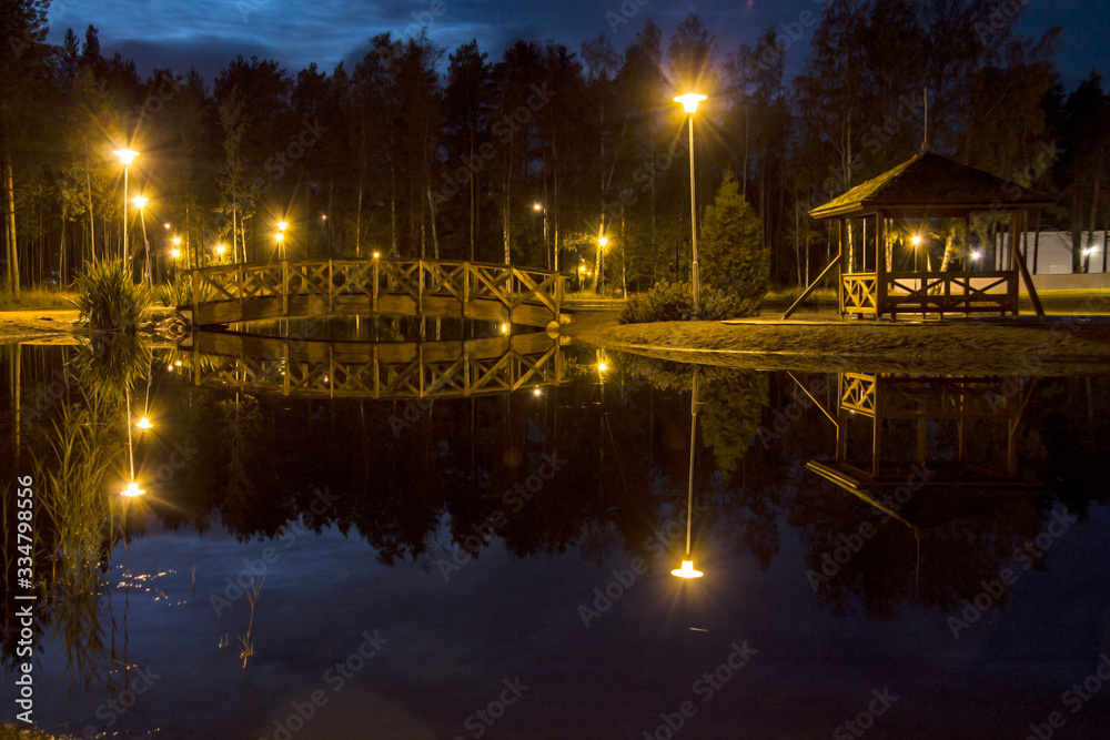 Night in Kokkola, Finland