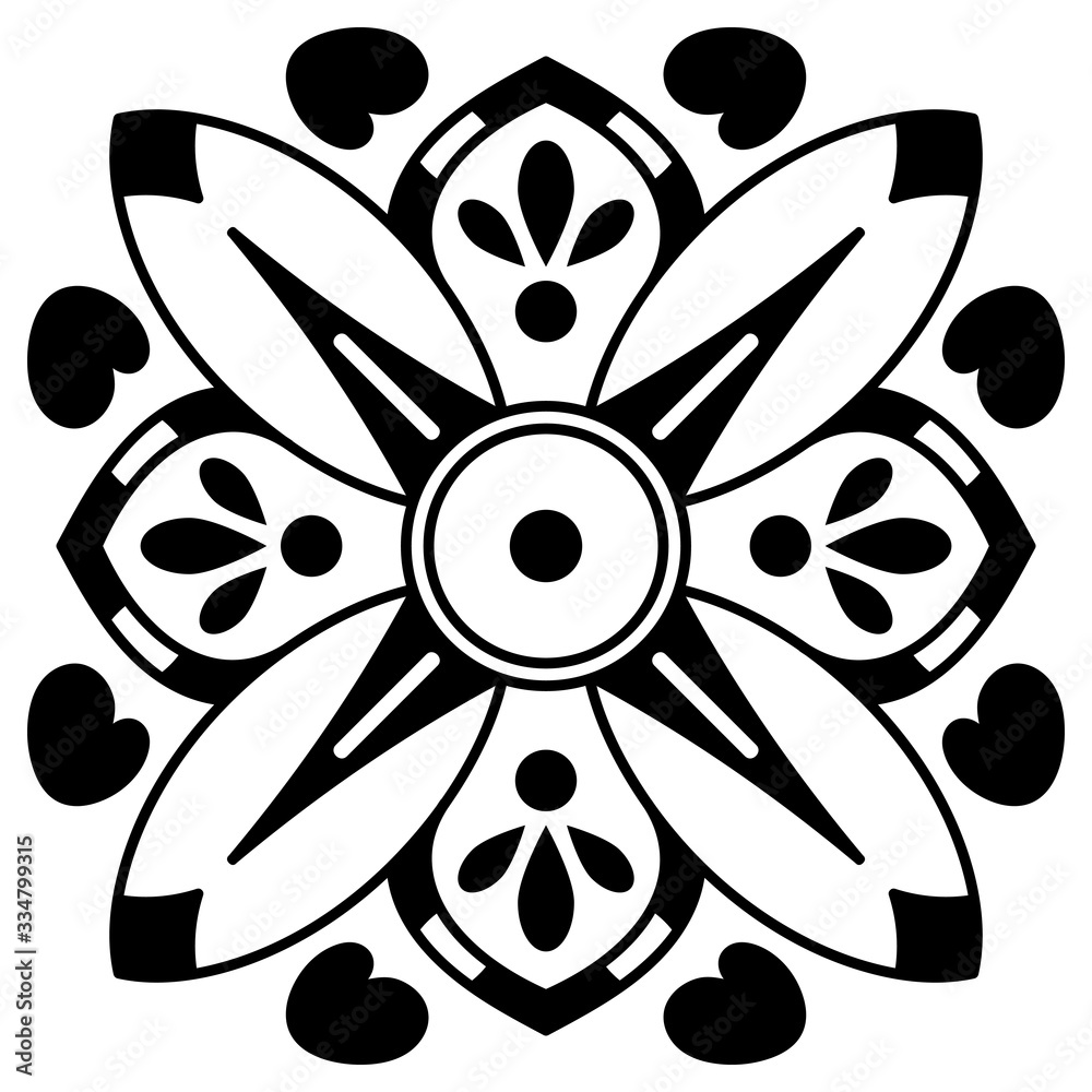 Mandala decorative ornament. Can be used for greeting card, phone case print, etc. Hand drawn background Mandala decorative ornament. Can be used for greeting card, phone case print, etc. Hand drawn background