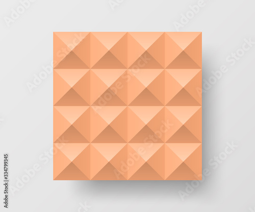 Amazing business advertisement vector mural art square banner mock up. Modern corporate abstract geometric illustration design layout background. Company identity quadrangle texture brochure template.
