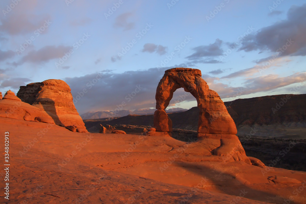 Sunset at Delicate Arch, Arches National Park