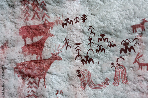 cave paintings photo