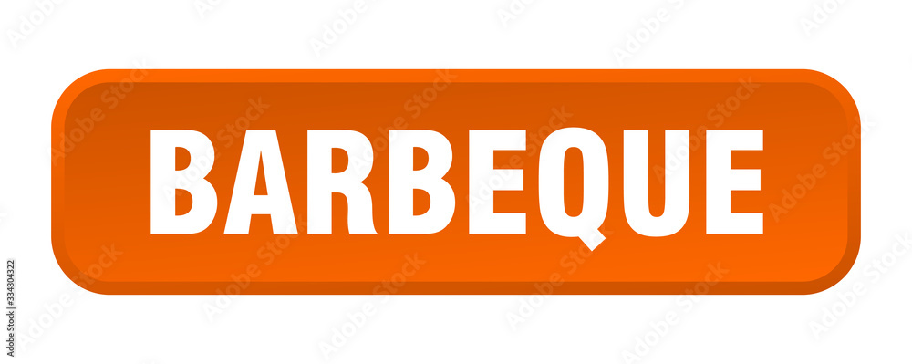 barbeque button. barbeque square 3d push button barbeque button. barbeque square 3d push button