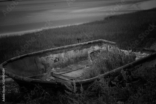 boat wreck on the somme france © wendyhilven