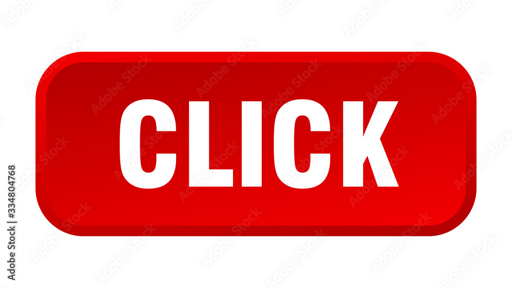 click button. click square 3d push button click button. click square 3d push button