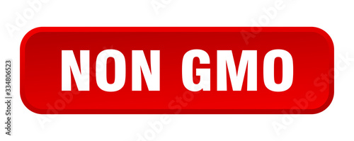 non gmo button. non gmo square 3d push button