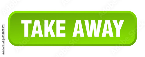 take away button. take away square 3d push button