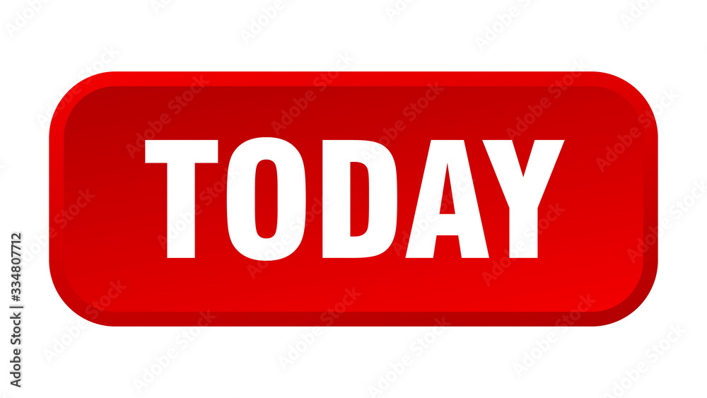 today button. today square 3d push button today button. today square 3d push button