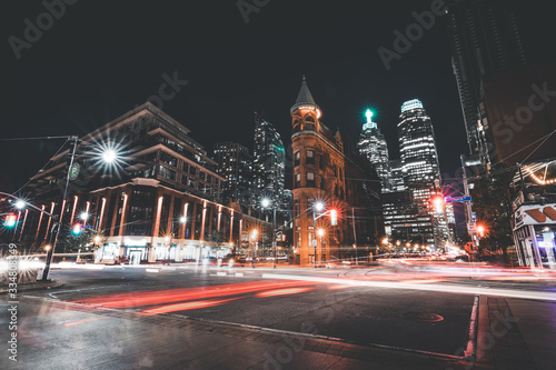 Photography photography, gooderham, front, old, cityscape, skyline, buildings, building, tra