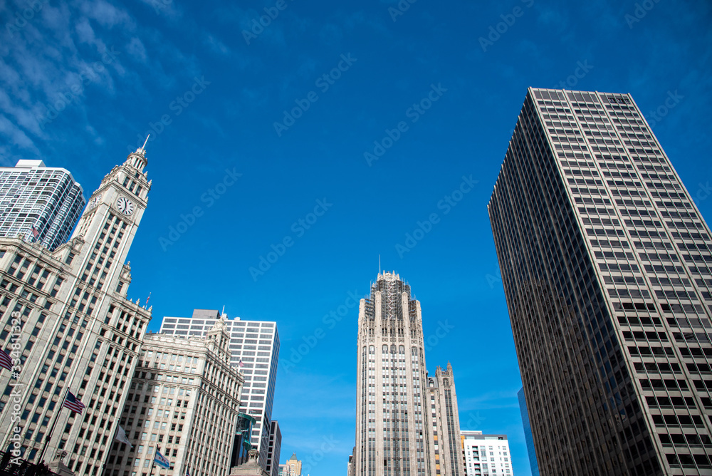 Fototapeta premium Wrigley building in Chicago