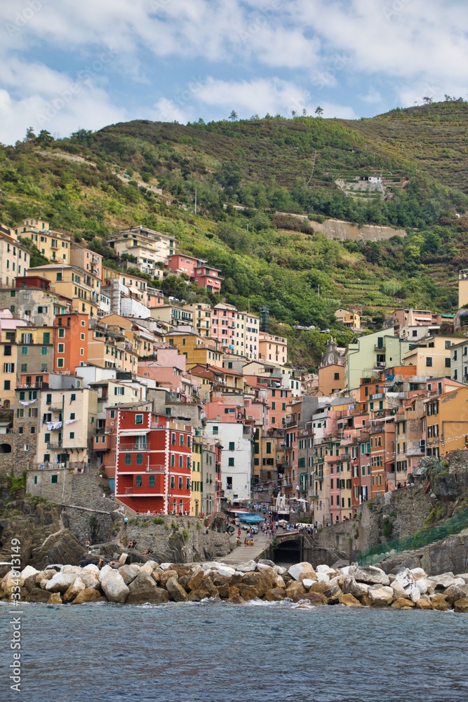 Riomaggiore in Cinque Terre, Italy 