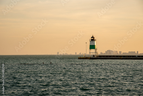 Wallpaper Mural Lighthouse in Chicago Torontodigital.ca