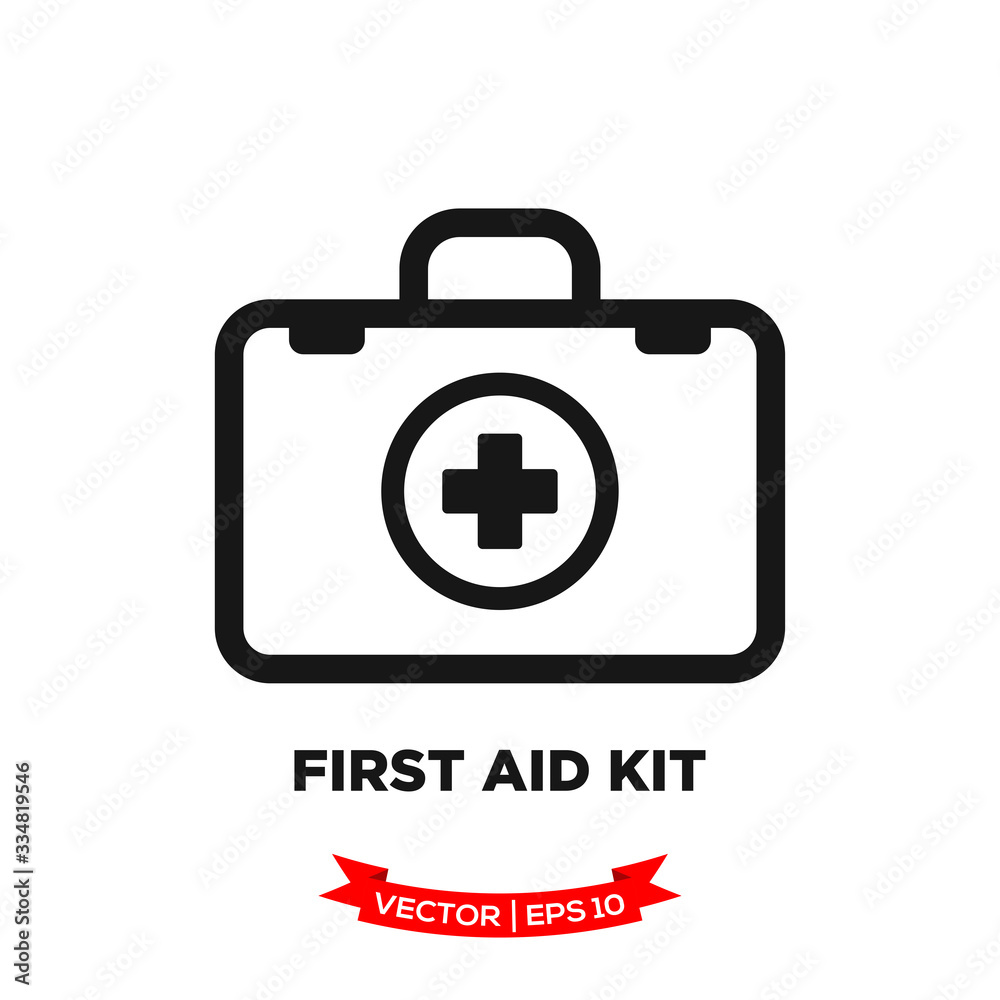 first aid box vector icon, medical kit icon first aid box vector icon, medical kit icon