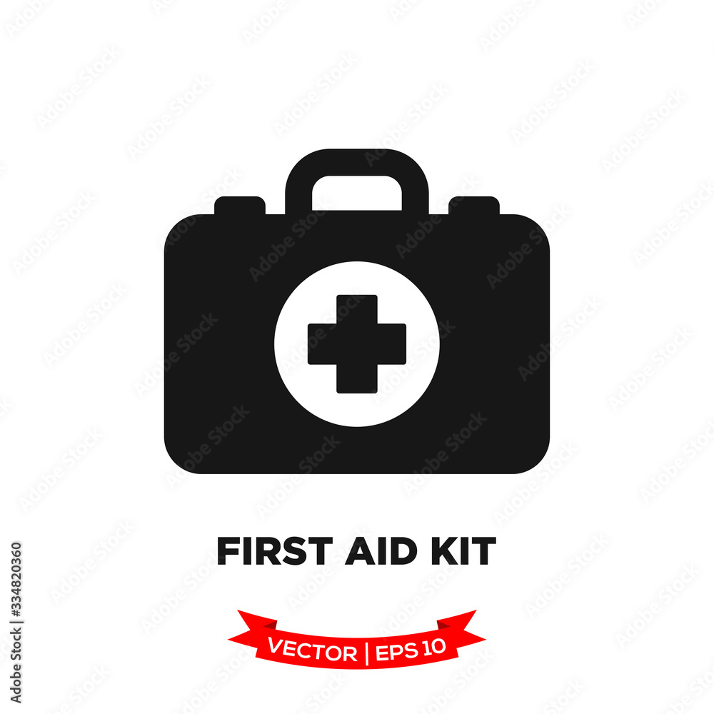first aid box vector icon, medical kit icon first aid box vector icon, medical kit icon